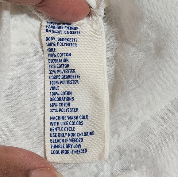 American Eagle Outfitter White Blouse - Picture 3 of 9